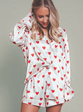 Taooba- Sweet-Loved Printed Satin Soft Comfortable Home Wear