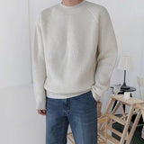 Taooba-4046 ROUNDNECK KNITTED SWEATER