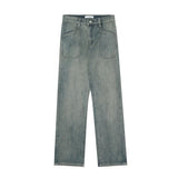 RTK (W) Taooba. 1932 WASHED BLUE STRAIGHT DENIM JEANS