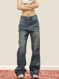 RTK (W) Taooba. 3423 WHISKER DENIM JEANS