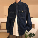 Taooba- 2509 BLUE DENIM SHIRT