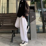 tomboy outfit plus Size men's Clothing  Spring and Autumn New Japanese Style men's Loose All-Match Trendy Drawstring Ankle-Tied Pants men