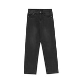 RTK (W) Taooba. 2047 WASHED GRAY STRAIGHT DENIM JEANS