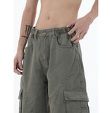 Taooba- 9582 CARGO DENIM PANTS