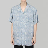 Taooba-1752 PAINTED BUTTON UP COLLARED SHIRT