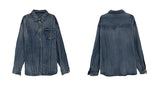 Taooba- 10008 RECONSTRUCTED DENIM SHIRT JK