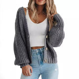 women’s style 2024 Autumn and Winter New Loose Knitted Coat Women's Sweater Cardigan