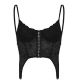 Taooba Chrislynn Cross-Strap Crop Top