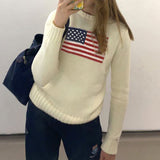 Taooba Mable American Flag Sweater