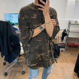 Taooba-546 OVERSIZE CAMO SHIRT