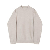 Taooba-3460 ROUND NECK KNITTED SWEATER