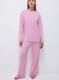 Taooba- Loose Pajama Set Long-Sleeved Home Wear