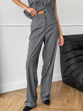 Taooba- Elegant Style Vest and Pants Casual Set Suit