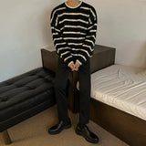 Taooba-3346 WOOLEN STRIPED SWEATER