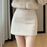 church outfit Two-Piece Set 2024 Autumn and Winter Thickened Woolen Socialite Warm High Waist Jacket Skirt Suit Long Skirt