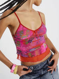 Taooba Yeva Mesh Crop Top