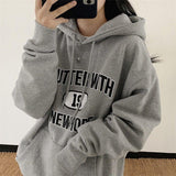 men outfits Hooded Sweater Women's Spring/Autumn/Winter Street Loose Thin Casual Clothes Oversize Korean Style 2024 Fleece-lined