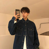 Taooba- 2509 BLUE DENIM SHIRT