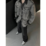 Taooba- 10211 GRAY GRADIENT CONTRAST DENIM JK