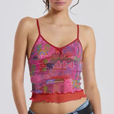 Taooba Yeva Mesh Crop Top