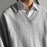 Taooba-1134 V NECK SWEATER