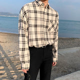 Taooba-1083 PLAID SHIRT