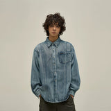 Taooba- 10008 RECONSTRUCTED DENIM SHIRT JK