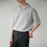 Taooba-1710 COLLAR HALF SLEEVE SHIRT