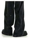 Taooba- 10829 BLACK RODEO DENIM JEANS