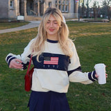 Taooba Nitya 1992 Flag Sweater