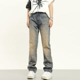 RTK (W) Taooba. 2035 YELLOW MUD SLIM STRAIGHT DENIM JEANS