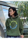 Taooba Amery Letter Print Hoodie