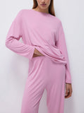 Taooba- Loose Pajama Set Long-Sleeved Home Wear