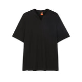 Taooba-583 V-NECK HALF SLEEVE SHIRT