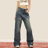 RTK (W) Taooba. 3423 WHISKER DENIM JEANS