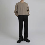 Taooba-3204 ROUND NECK SWEATER