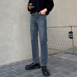 Taooba- 4387 STRAIGHT DENIM PANTS