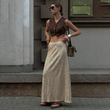 going out outfits Sequined Skirt 2024 New Women's Street Fashion Long Sexy Hot Girl Sequined Skirt