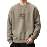 winter outfits men 2024 New Men's   Fashion round Neck Sweater