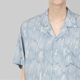 Taooba-1752 PAINTED BUTTON UP COLLARED SHIRT