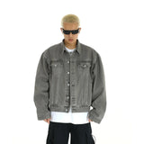 Taooba- 10190 WASHED GRAY DENIM JK