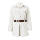 Taooba Kerrington Belted Shirt Dress