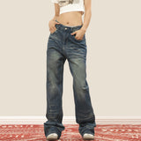 RTK (W) Taooba. 3423 WHISKER DENIM JEANS