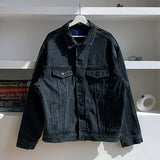 Taooba- 4169 WASHED BLACK DENIM JK