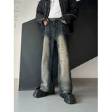 Taooba- 10314 BLUE-GRAY DISTRESSED DENIM JEANS