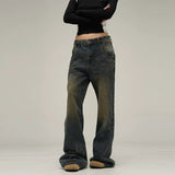 Taooba- 10147 TaoobaSTALGIC BLUE INDUSTRIAL DENIM JEANS