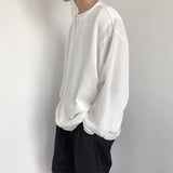 Taooba-4259 U-NECK WAFFLE LONGSLEEVE