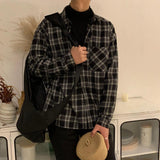 Taooba-2014 LOOSE PLAID SHIRT