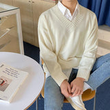 Taooba-1180 V-NECK SWEATER