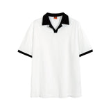 Taooba-2226 V-NECK S/S COLLAR SHIRT